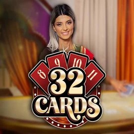 32 Cards by Ezugi, showcased at casinoprestige.eu – game logo