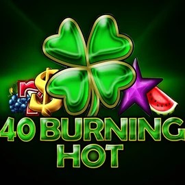 40 Burning Hot logo by Amusnet Interactive Casino Prestige