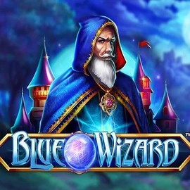 Slots logo of Blue Wizard from Quickspin at Casino Prestige