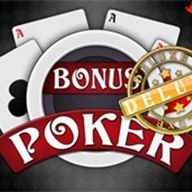 Bonus Poker Deluxe - 3 Hands slot visual from RTG (Reel Time Gaming) available on casinoprestige.eu