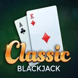 Classic Blackjack logo by Red Tiger Gaming at Casino Prestige