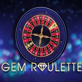 Gem Roulette slot logo by iSoftBet at Casino Prestige