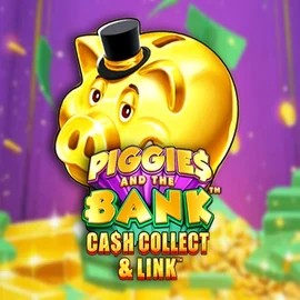 Piggies And The Bank Cash Collect & Link online game logo by Origins on casinoprestige.eu
