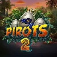 Pirots 2 by ELK Studios, showcased at casinoprestige.eu – game logo
