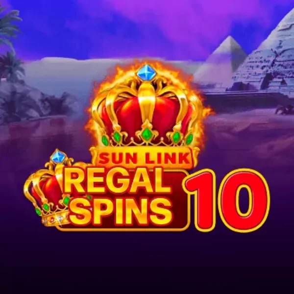 Regal Spins 10 online game logo by PatePlay on casinoprestige.eu