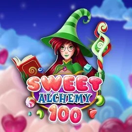 Sweet Alchemy 100 online game logo by Play'n GO on casinoprestige.eu