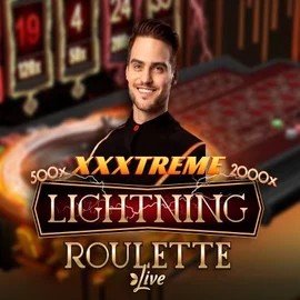 XXXtreme Lightning Roulette logo by Evolution at Casino Prestige